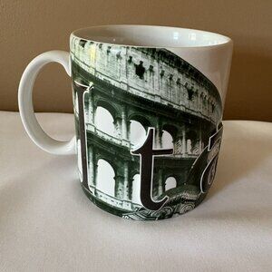 STARBUCKS coffee Collectible Italian Edition II series mug La Dolce Vita Italia